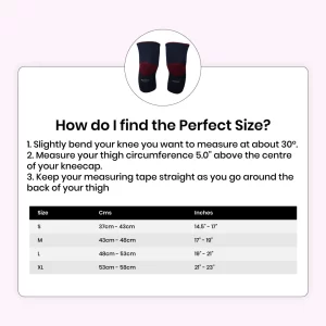 Attivo Knee Support Red Colour (Pair) - Image 5