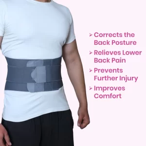 Lumbo Sacrel Belt - Grey (1Pcs) - Image 5