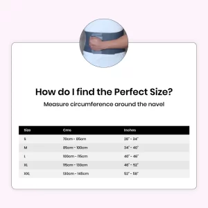 Lumbo Sacrel Belt - Grey (1Pcs) - Image 6