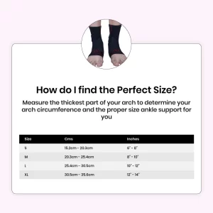 Ankle Support with Binder for Men & Women - Red (1 Pcs) - Image 6