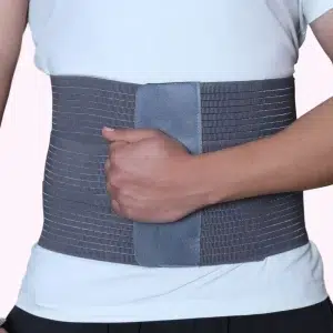 Abdominal Belt, Lower Back Pain Relief For Men And Women - Grey - Image 3