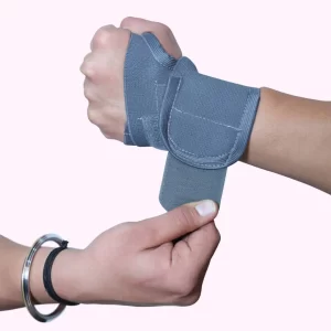 Wrist Wrap for Men & Women - Grey (1Pcs) - Image 4
