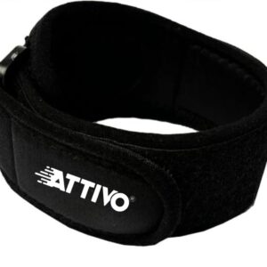 Tennis Elbow Support (1N) | Provides an Ideal Compression to the Strained Muscles of the Elbow (Black) - Image 4